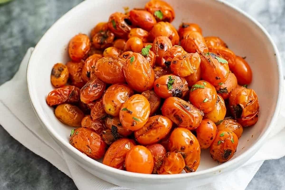 5 Minute Blistered Tomatoes 5 Minute Blistered Tomatoes