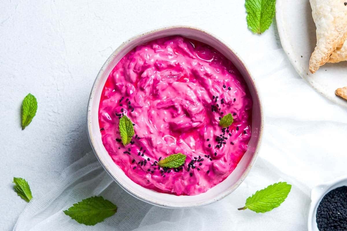Beetroot Raita Beetroot Raita