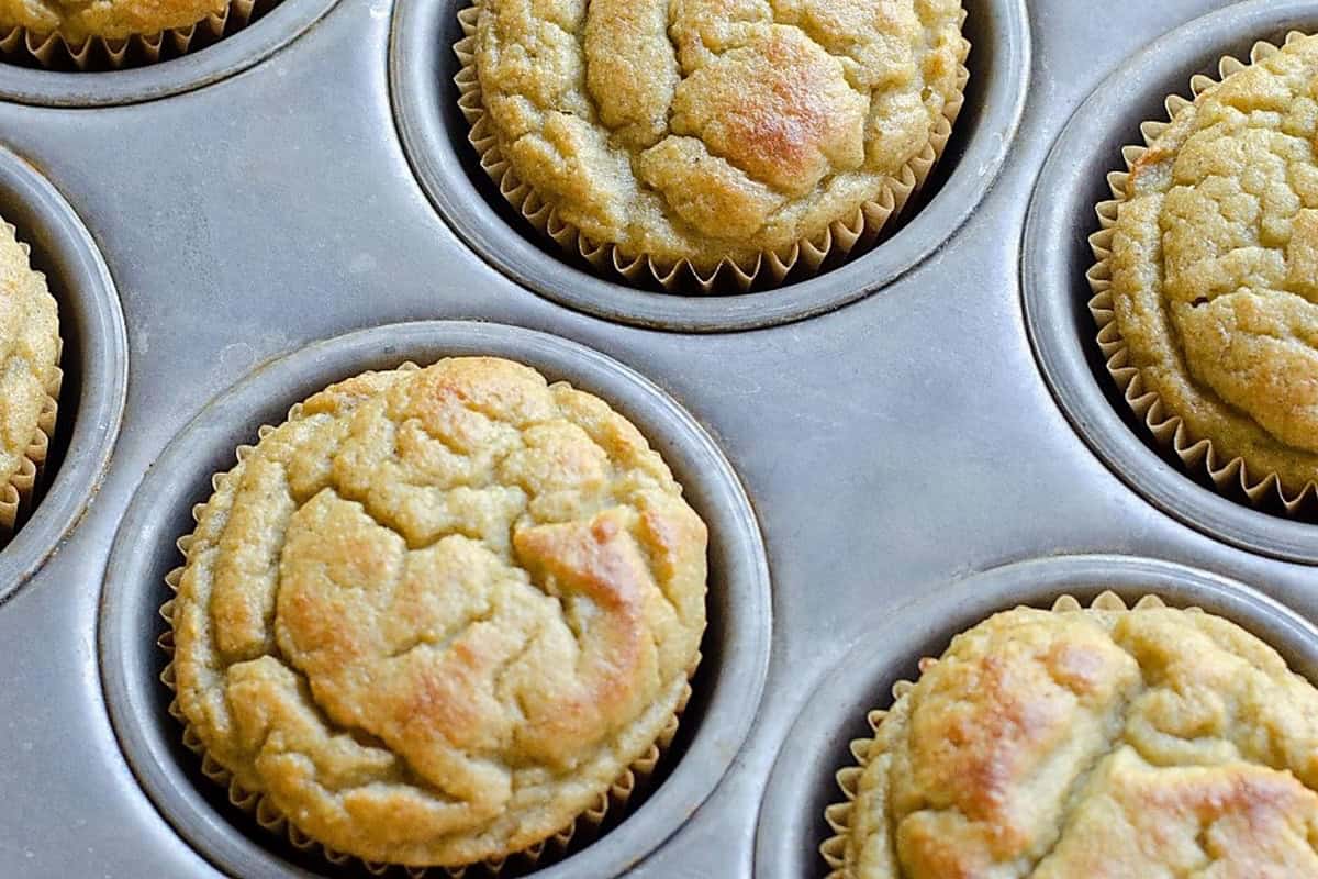 Blender Banana Muffins Gluten Free Paleo Low Carb