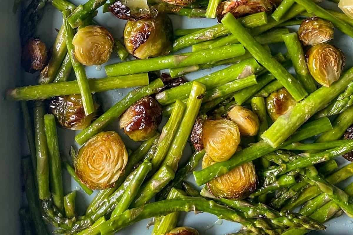 Brussels Sprouts And Asparagus Brussels Sprouts And Asparagus