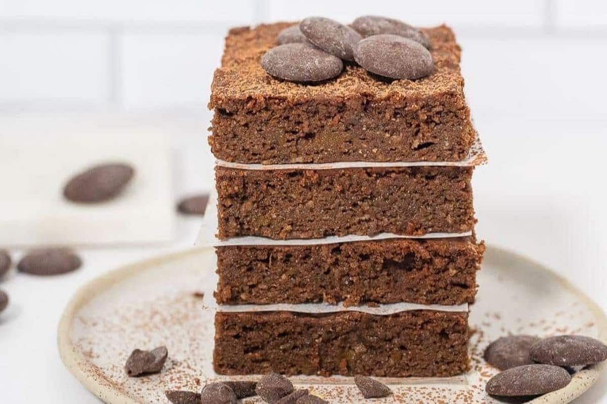 Healthy Chocolate Brownies With Pumpkin Healthy Chocolate Brownies With Pumpkin