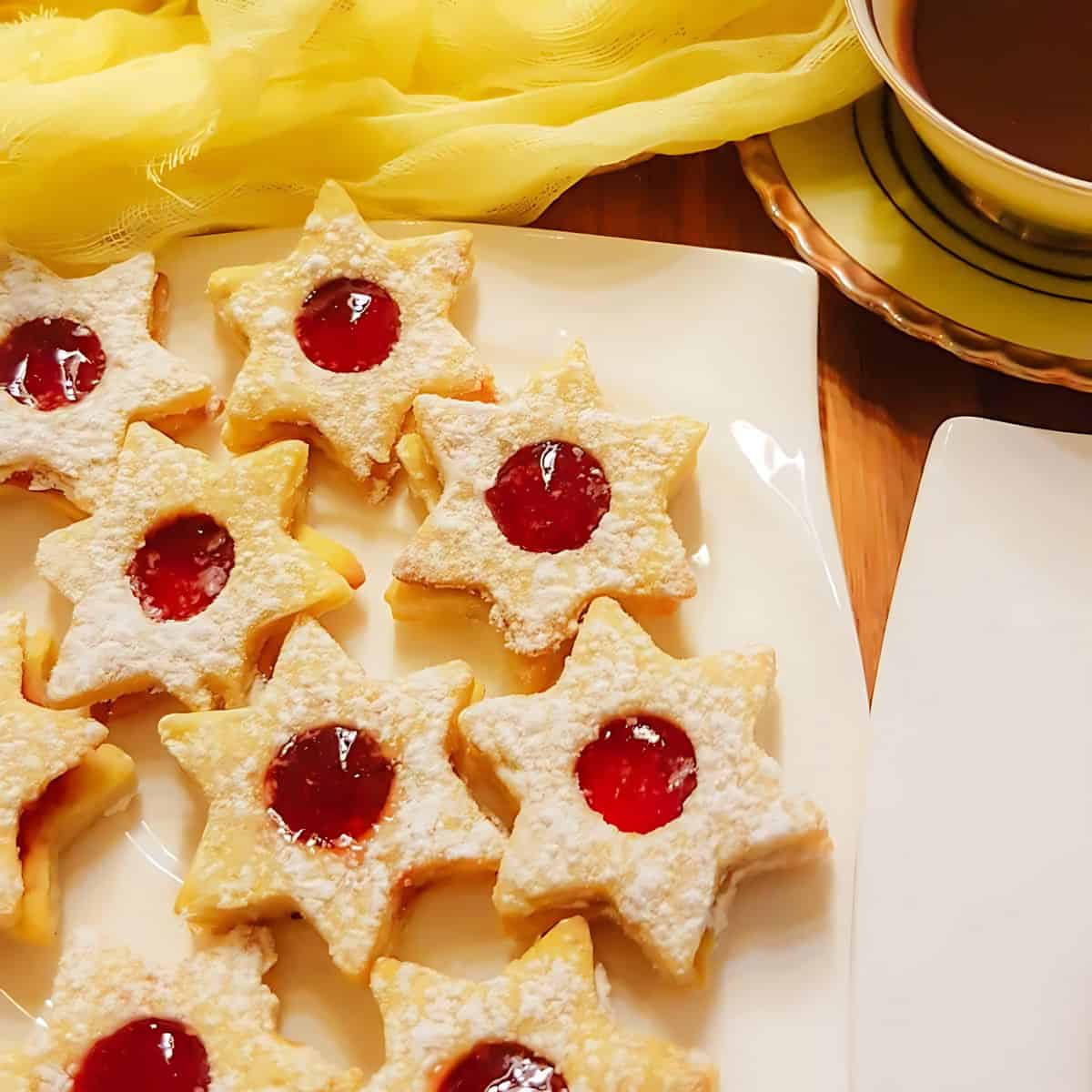 Keto Almond Flour Linzer Cookies