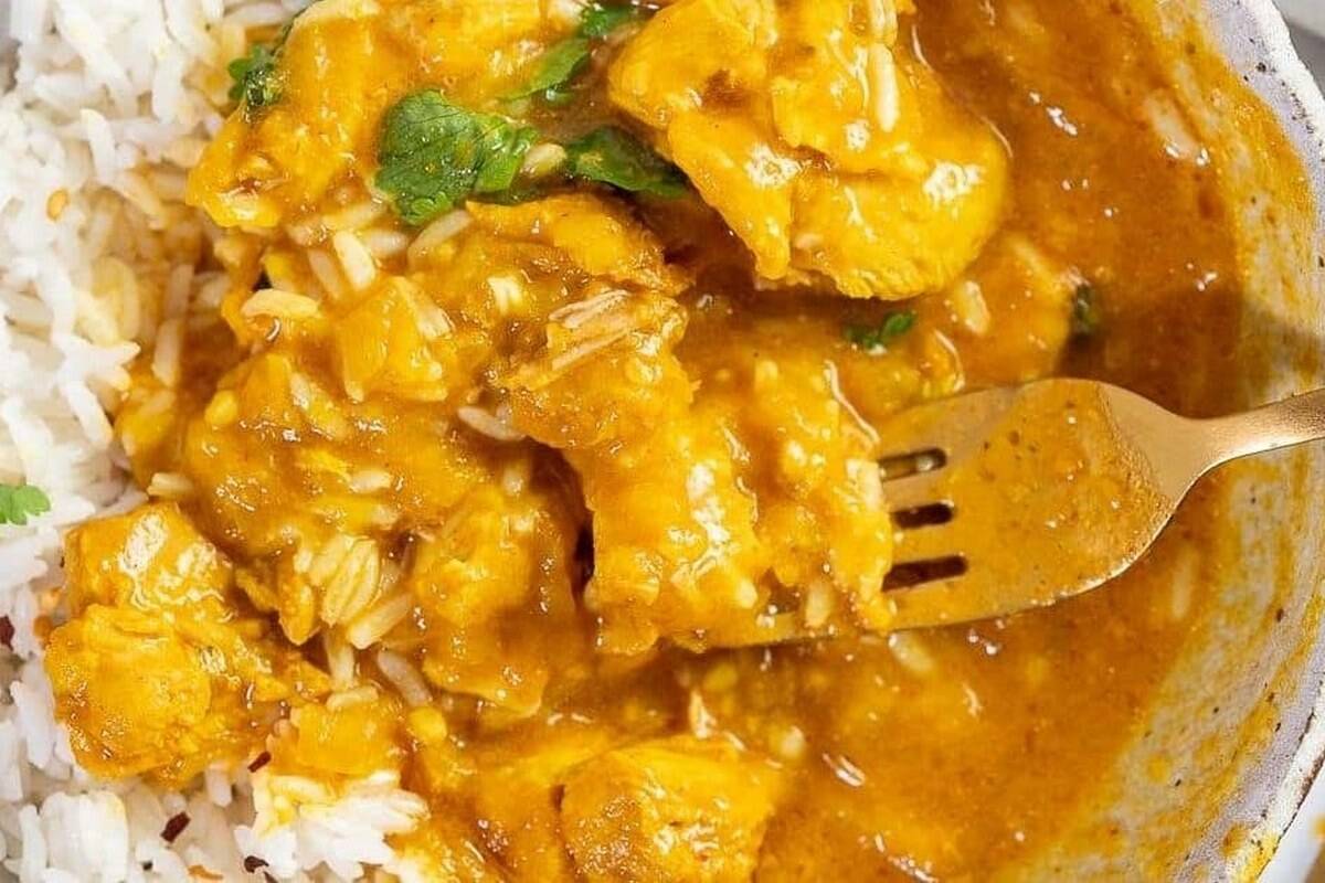 Mango Chicken Curry Slow Cooker