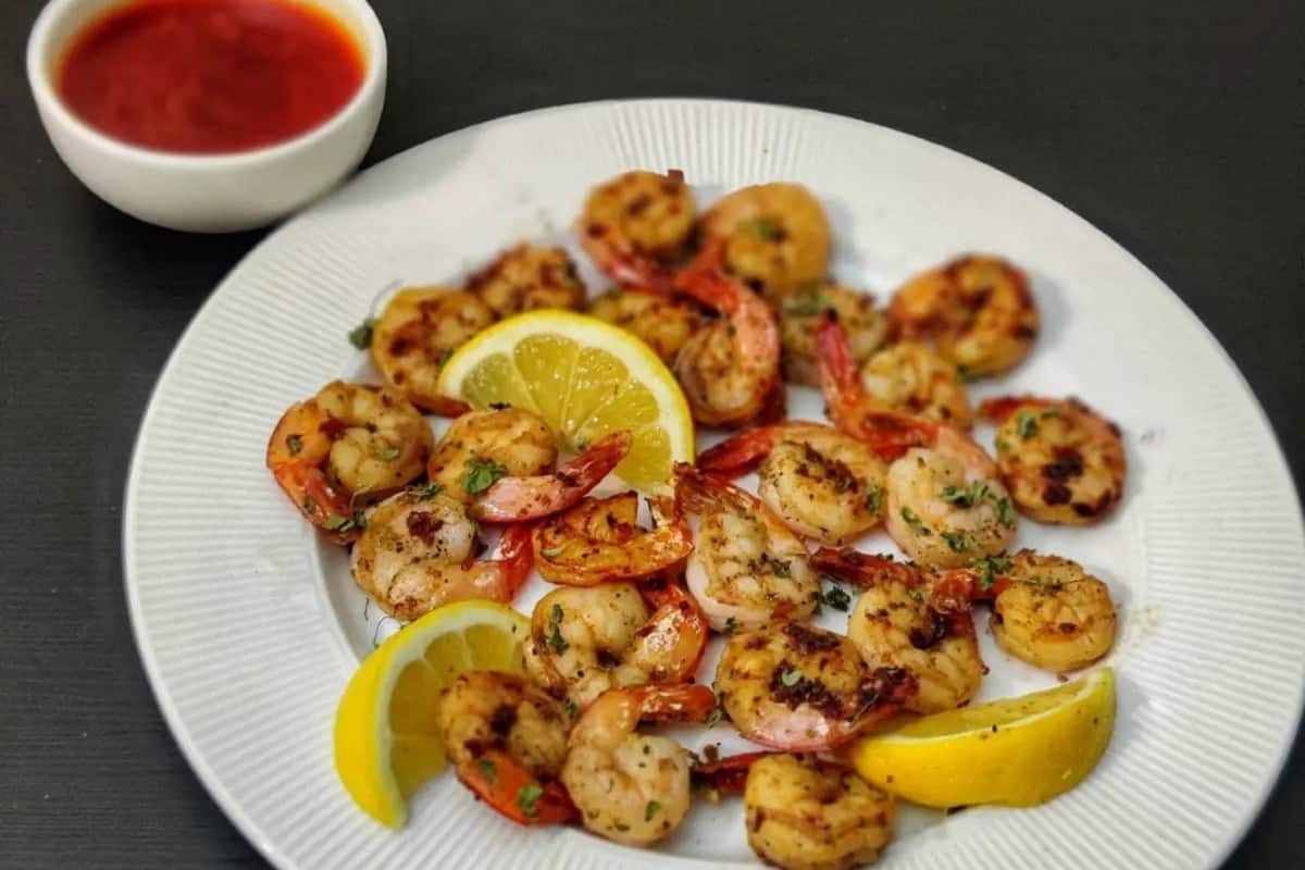 Pan Fried Shrimp