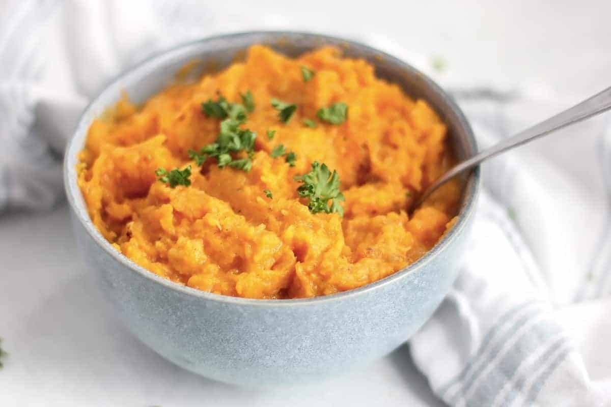 Roasted Butternut Squash Mash With Cinnamon Roasted Butternut Squash Mash With Cinnamon