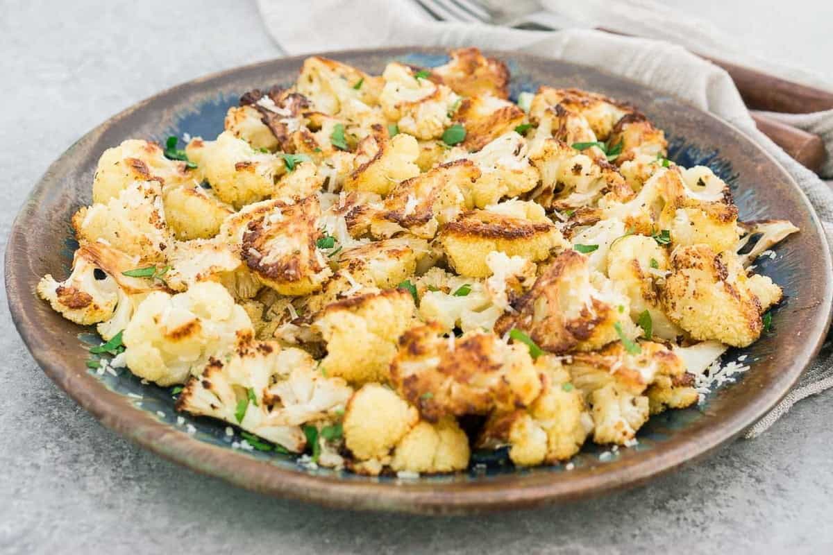 Roasted Garlic Cauliflower Roasted Garlic Cauliflower