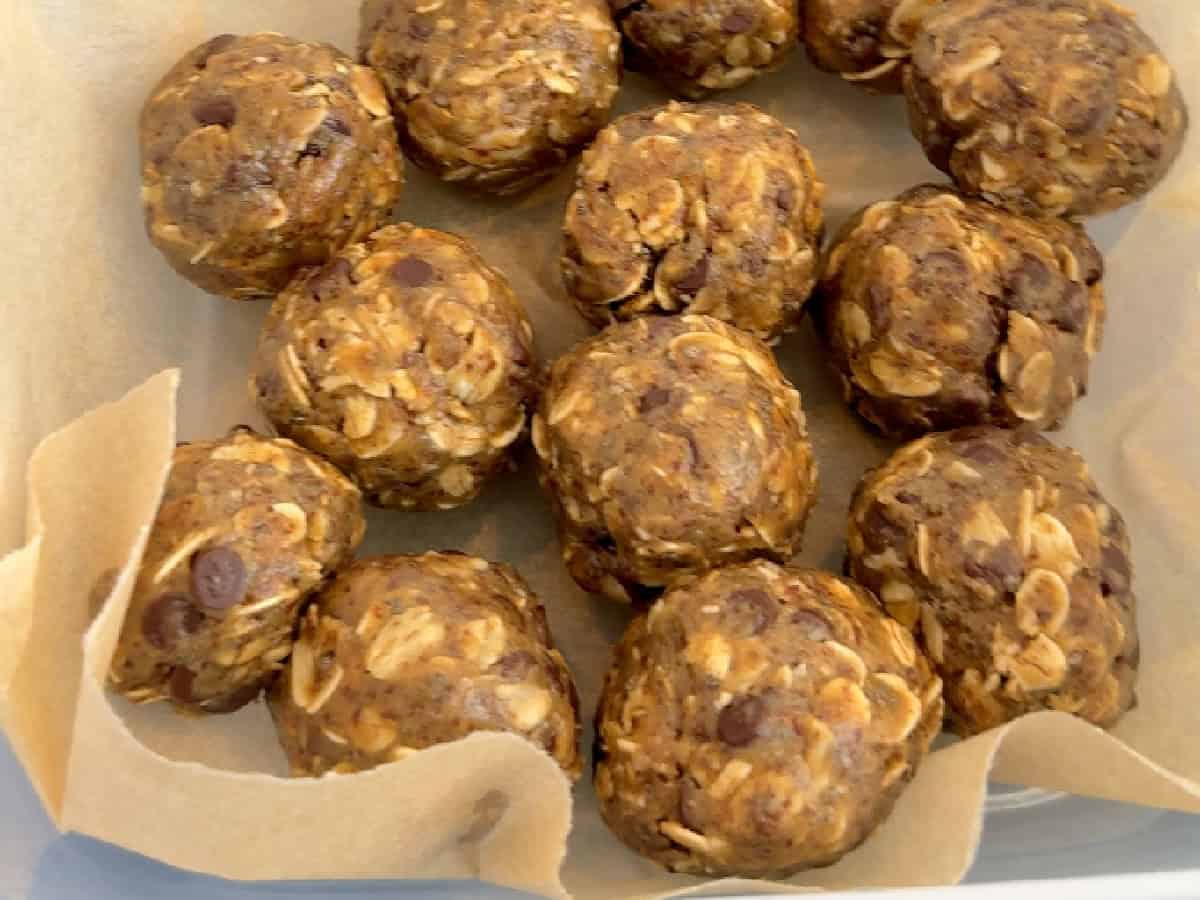 no bake energy bites.
