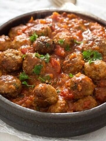 spanish meatballs.