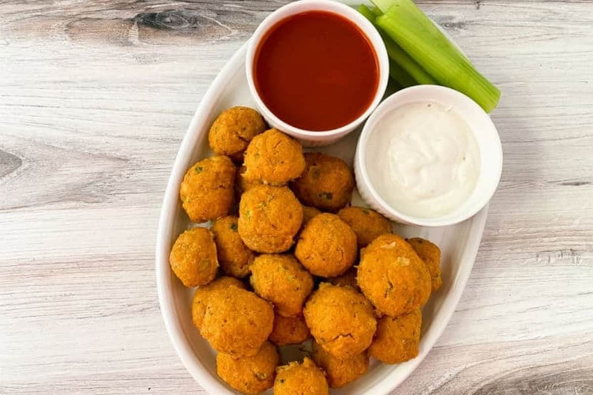 Chicken Buffalo Meatballs