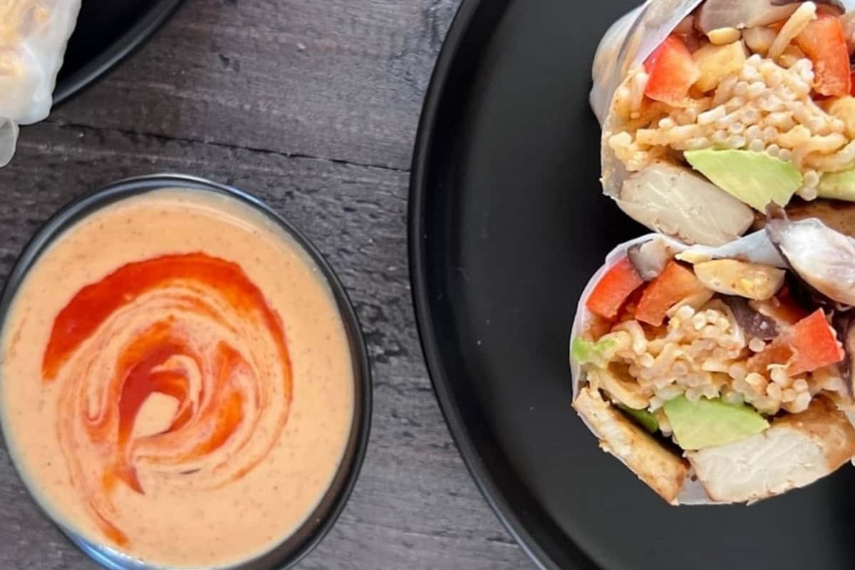 Spicy Coconut Almond Dipping Sauce